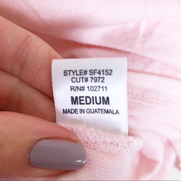 New Gibsonlook Convertible Neckline Cozy Tunic Top in Lotus Pink - Picture 6 of 11